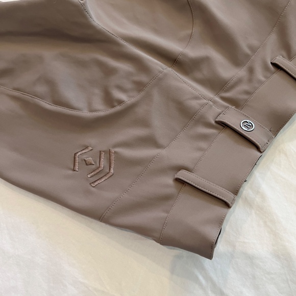 AD Breeches Size UK 8  Taupe NWT Aztec Diamond Equestrian Horse Riding Pants - Picture 10 of 15